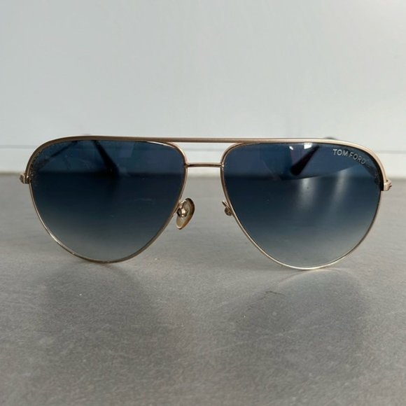 Tom Ford Andy Gold-Tone Aviator Sunglasses main image 4